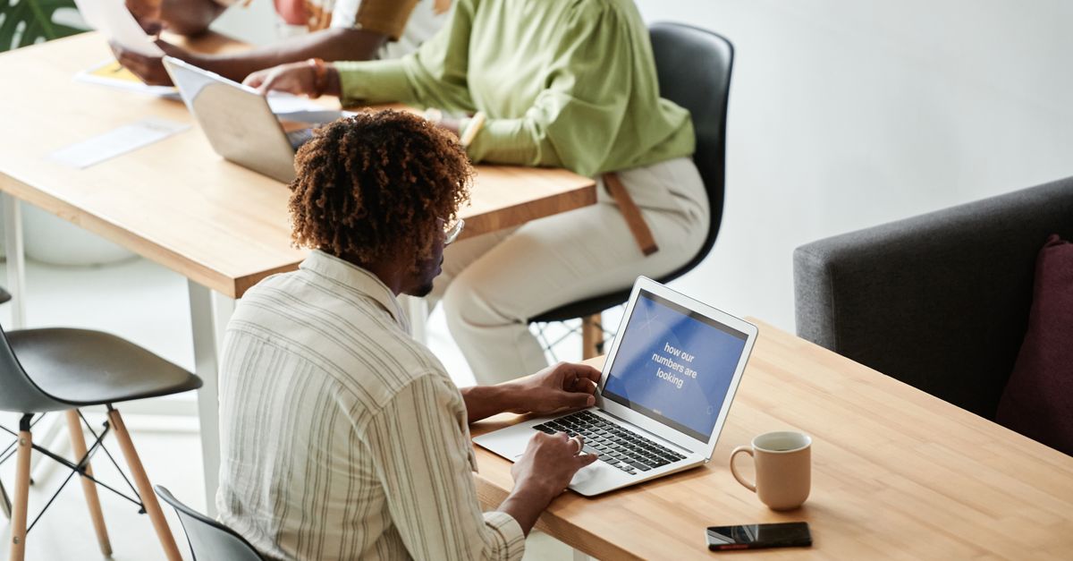 A modern workspace