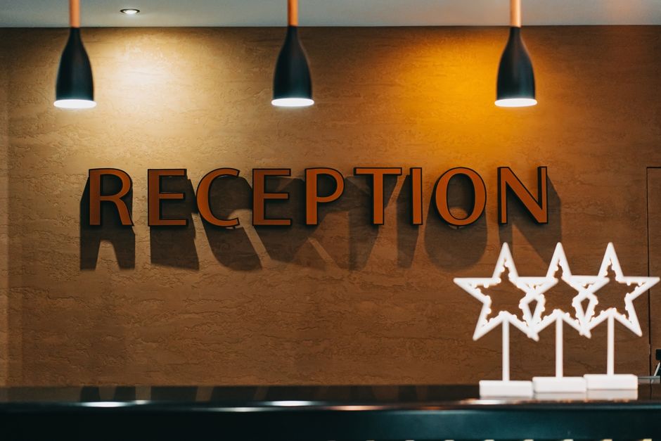 Modern hospitality interior